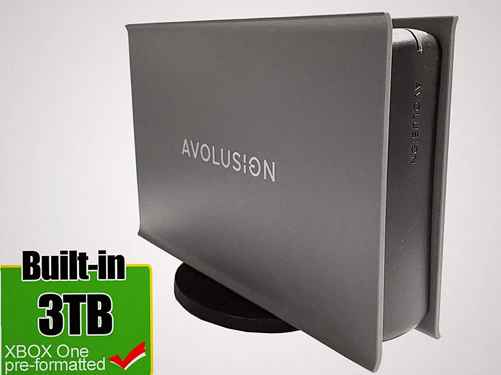Avolusion PRO-5X Series 3TB USB 3.0 External Gaming Hard Drive XBOX One Orig S&X